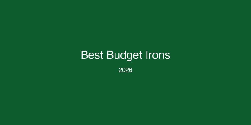 Best Budget Irons 2026