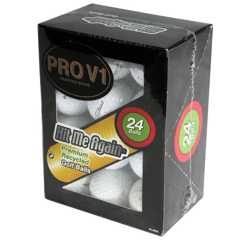 Titleist Pro V1 Practice Recycled 24 Golf Ball Pack