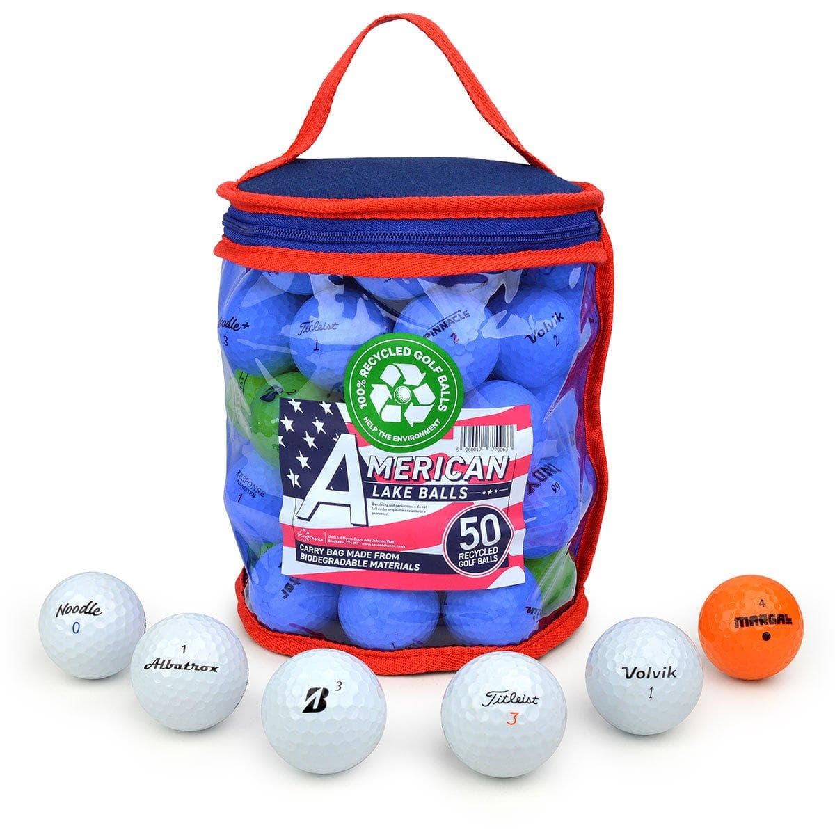 Second Chance Premium Mix 50 Golf Lake Ball Pack 