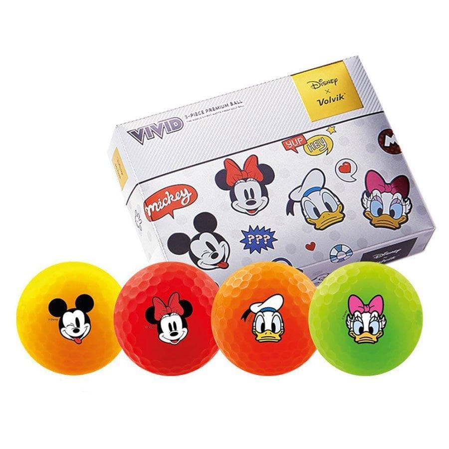 Volvik Vivid Disney 12 Golf Ball Pack