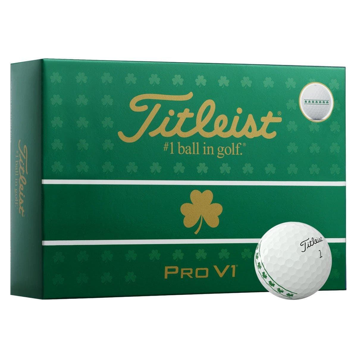 Titleist Pro V1 Shamrock 12 Golf Ball Pack