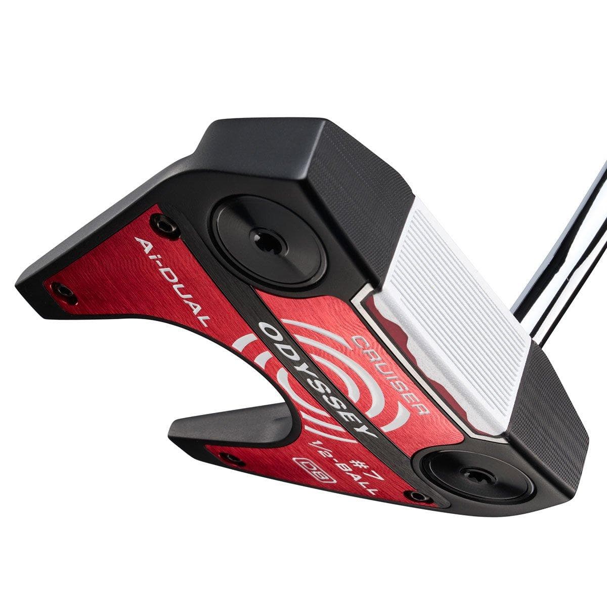 Odyssey Ai-DUAL Cruiser 7 Half Ball Double Bend Oversized Golf Putter