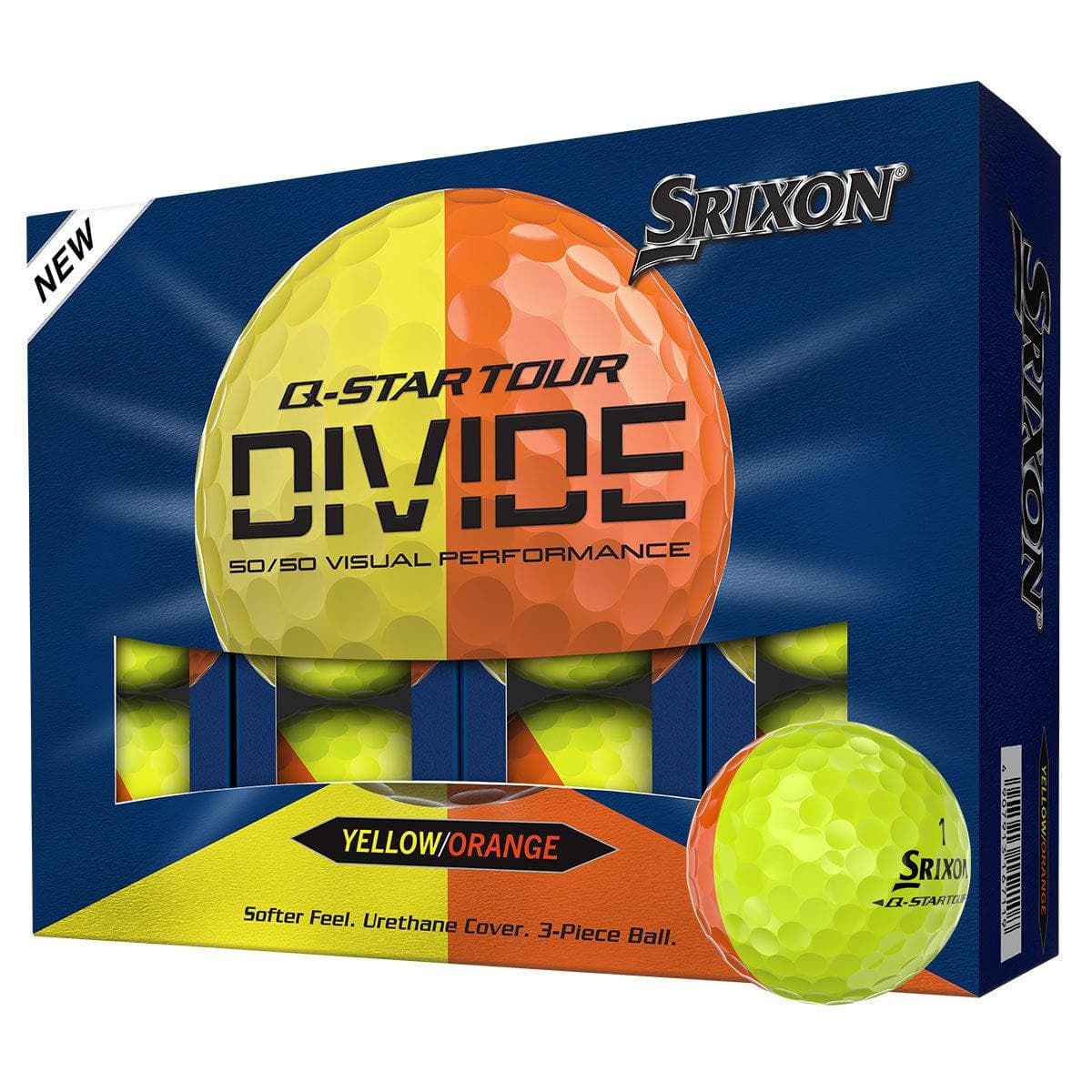 Srixon Q-Star Tour Divide 12 Golf Ball Pack
