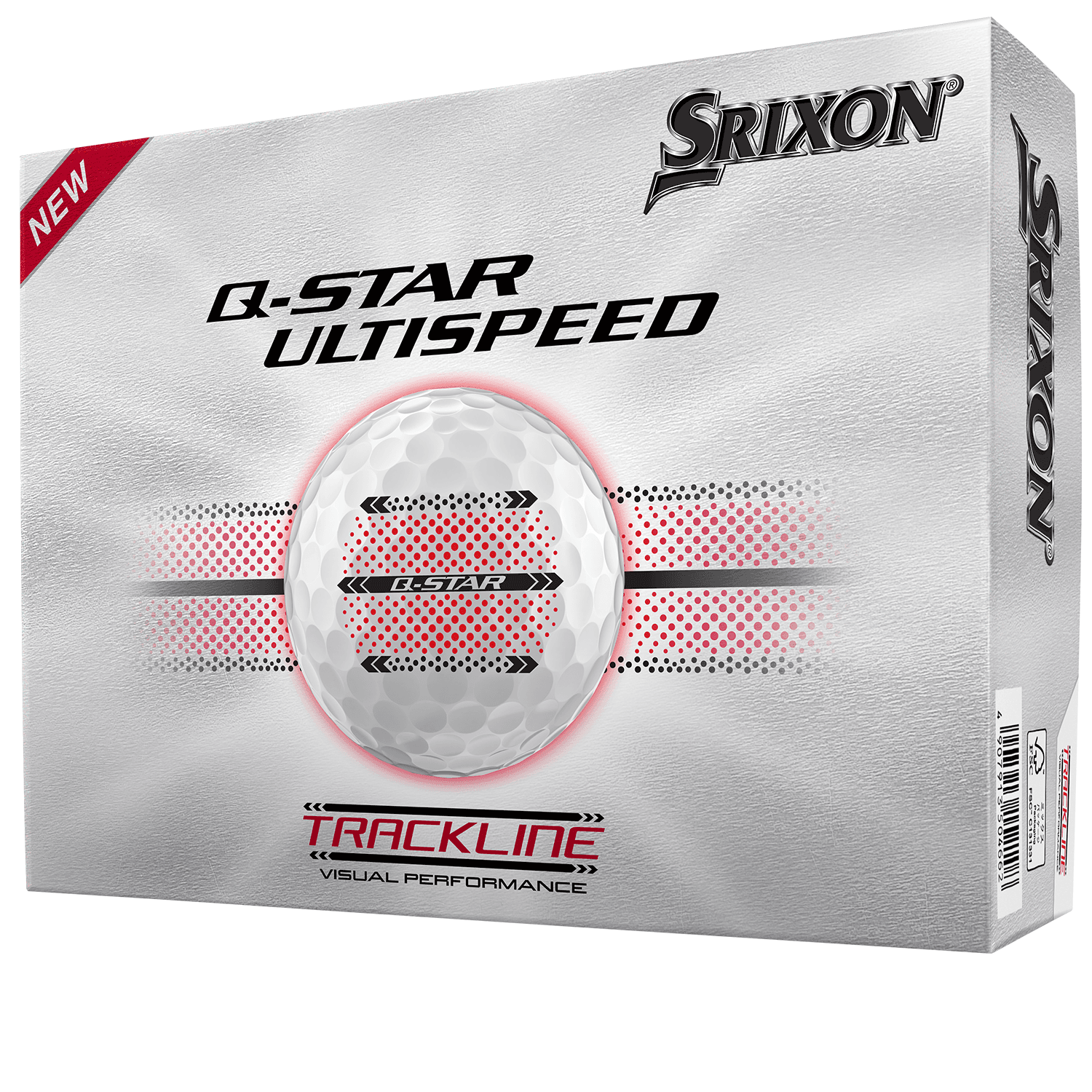 Srixon Q-star Ultispeed With Trackline Golf Balls