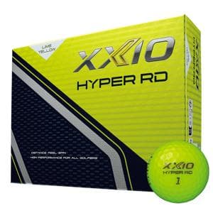 XXIO Hyper RD Premium Lime Yellow Golf Balls 12 Balls