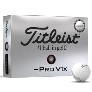 Titleist Pro V1x Left Dash AIM Enhanced Golf Balls - Prior Gen 12 Balls