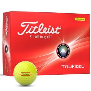 Titleist TruFeel Yellow Golf Balls - Prior Gen 12 Balls