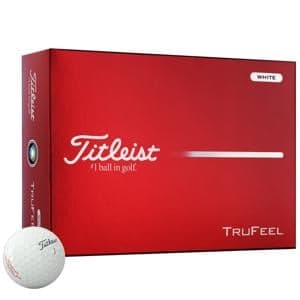 Titleist TruFeel White Golf Balls
			12 Balls