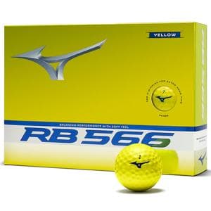 Mizuno RB 566 Yellow Golf Balls 12 Balls