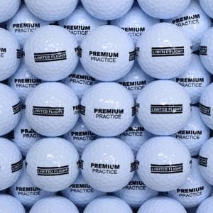 Two Piece Limited Flight Range Golf Balls - 300 Balls