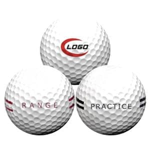 2 Piece Logo Range Golf Ball + Logo
			300 Balls