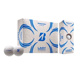 Bridgestone Lady Precept White Golf Balls
			12 Balls