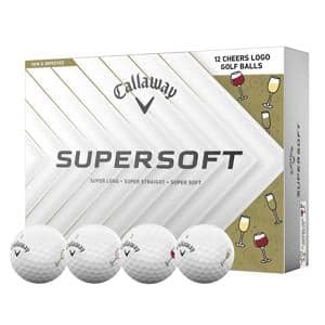 Limited Edition - Callaway SuperSoft Cheers Golf Balls
			12 Balls