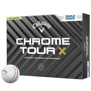 Callaway Chrome Tour X Triple Track White Golf Balls - Prior Gen 12 Balls