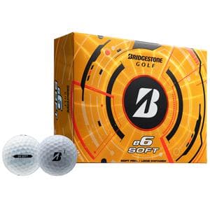 Bridgestone e6 Soft White Golf Balls
			12 Balls