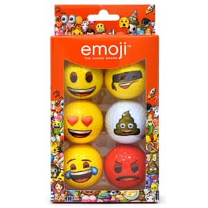 Emoji Golf Balls
			6 Balls