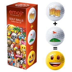 Emoji Golf Balls
			3 Balls