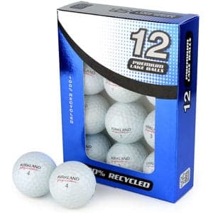 Kirkland Signature Pearl Grade White Lake Balls
			12 Balls