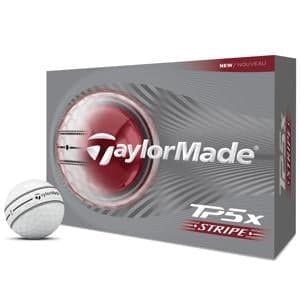 TaylorMade TP5x Stripe Golf Balls
			12 Balls