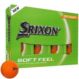 Srixon Soft Feel Brite Orange Golf Balls
			12 Balls