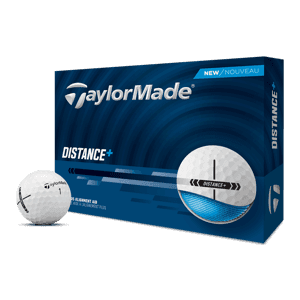 TaylorMade Distance Plus White Golf Balls 12 Balls