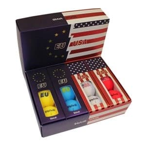 Volvik Vivid Golf Balls - Europe/USA 12 Balls