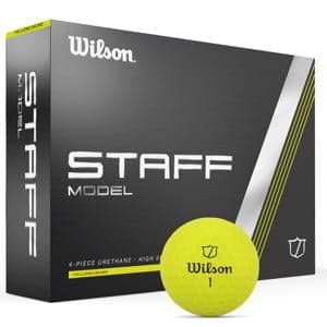 Wilson Staff Model Yellow Golf Balls - Prior Gen 12 Balls
