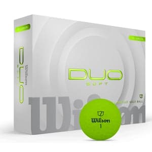Wilson Duo Soft Green Golf Balls
			12 Balls