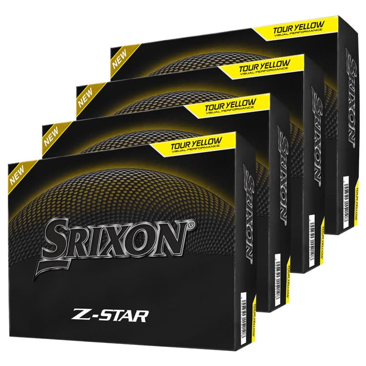 Srixon Z Star Personalised Golf Balls (4 For 3) Yellow