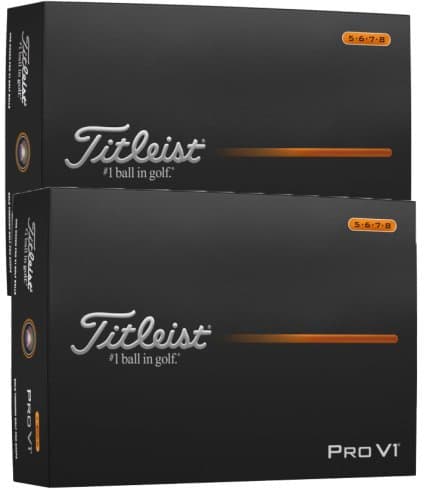 NEW Titleist Pro V1 Golf Balls - High Numbers - Two Dozen + Free Gift