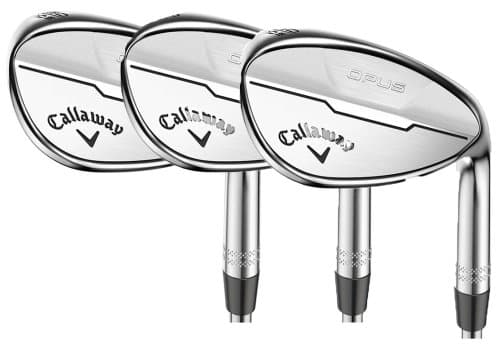 Callaway Opus Brushed Chrome Wedges (3 Pack)