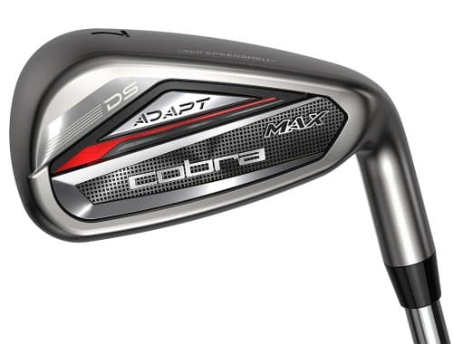 Cobra DS ADAPT MAX Golf Irons (6 Irons) - Steel Shaft