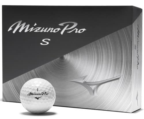 Mizuno Pro S Golf Balls - White Dozen