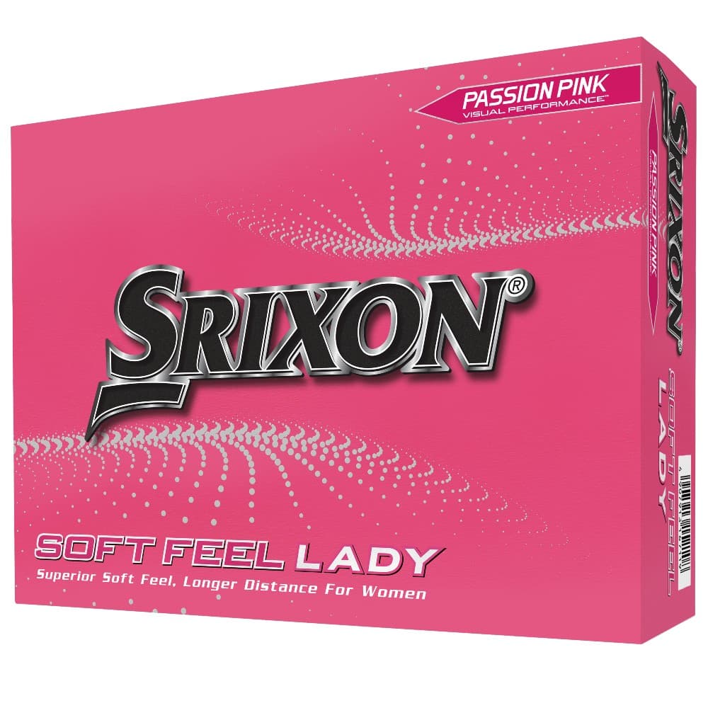 Srixon Soft Feel Lady Golf Balls – Passion Pink