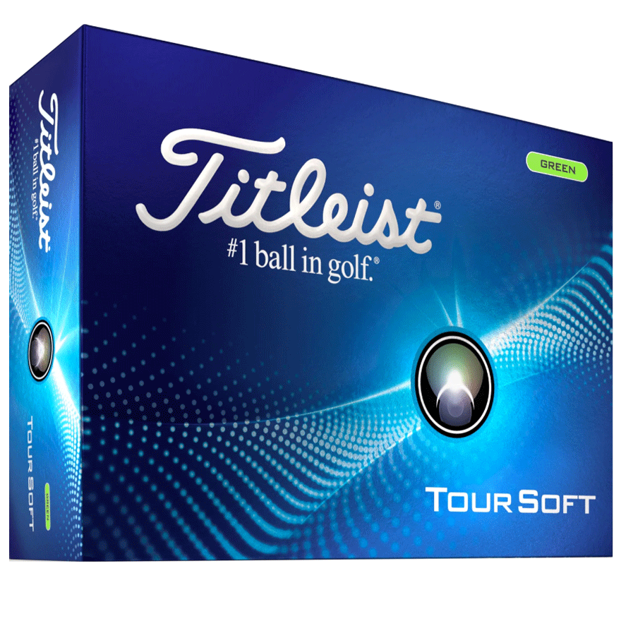 Titleist Tour Soft Golf Balls – Green