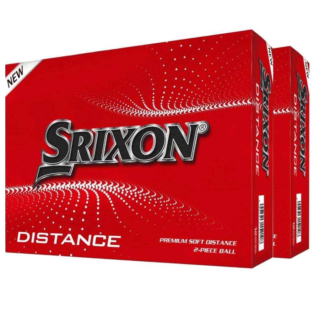 Srixon 2026 Distance Golf Balls – White – Double Dozen