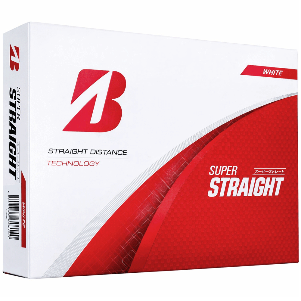 Bridgestone 2026 Super Straight Golf Balls – White