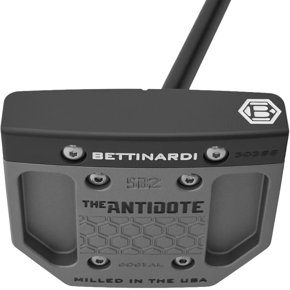 Bettinardi 2026 Antidote SB2 Zero Torque Putter Remix Charcoal Grey – Limited Edition