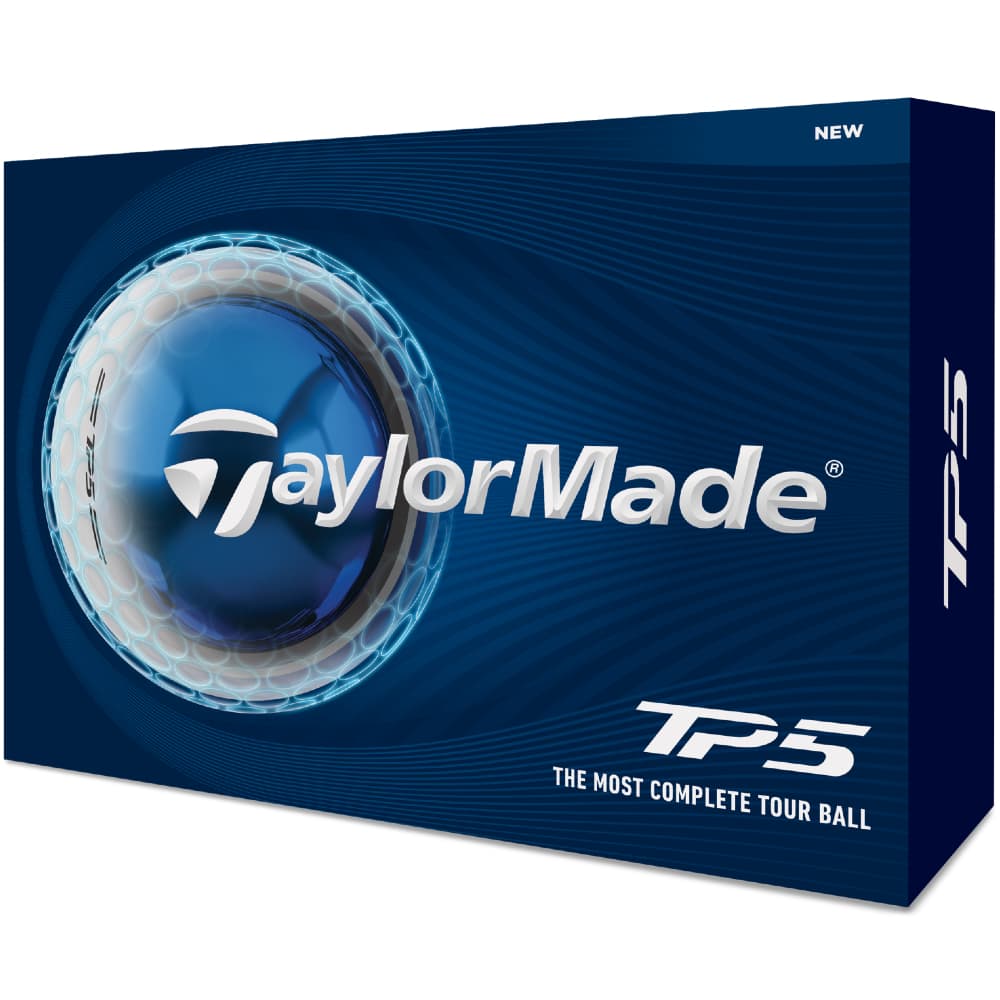 TaylorMade 2026 TP5 Golf Balls – White