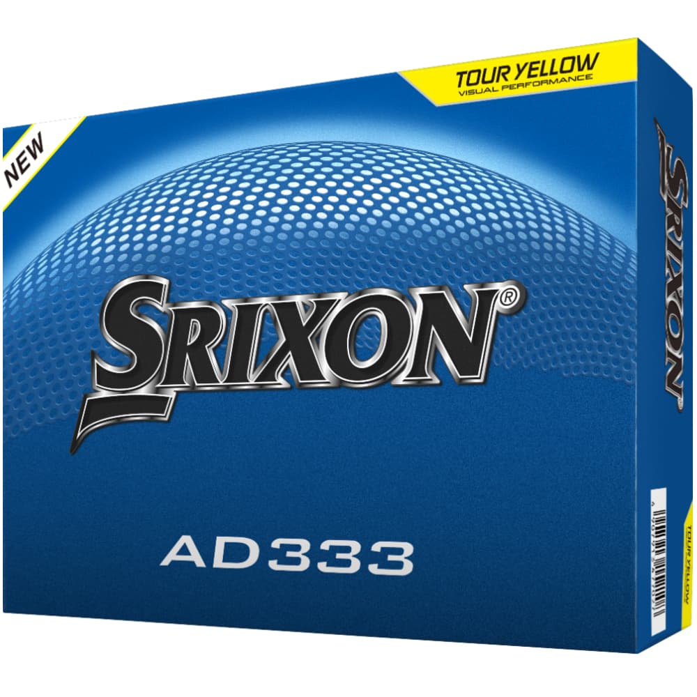 Srixon 2026 AD333 Golf Balls – Yellow