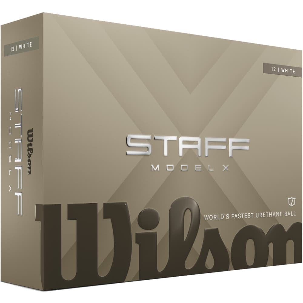 Wilson 2026 Staff Model X Golf Balls – White