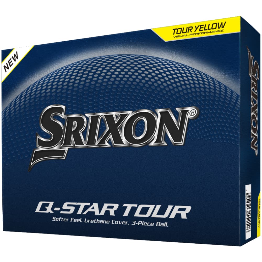 Srixon 2026 Q-star Tour Golf Balls – Yellow