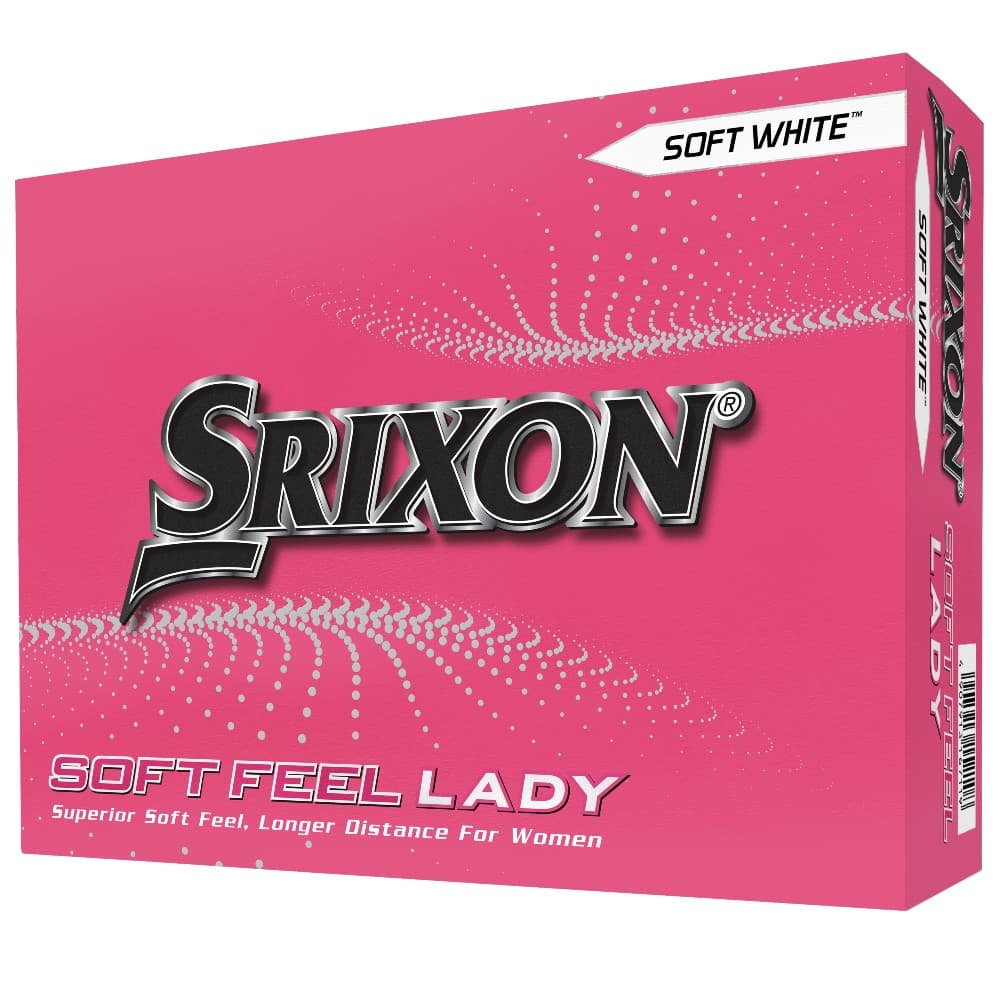 Srixon 2026 Soft Feel Lady Golf Balls – White
