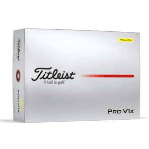 Titleist Pro V1x Yellow Golf Balls
12 Balls