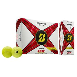 Bridgestone Tour B RX Yellow Golf Balls - Prior Gen 12 Balls