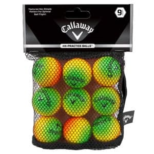 Callaway HX Practice Golf Balls
9 Balls