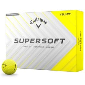 Callaway SuperSoft Yellow Golf Balls
12 Balls