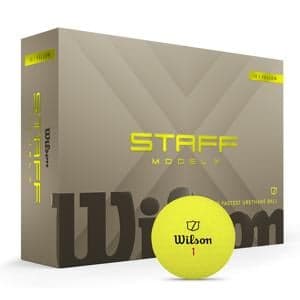 Wilson Staff Model X Yellow Golf Balls
12 Balls