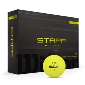 Wilson Staff Model Yellow Golf Balls
12 Balls