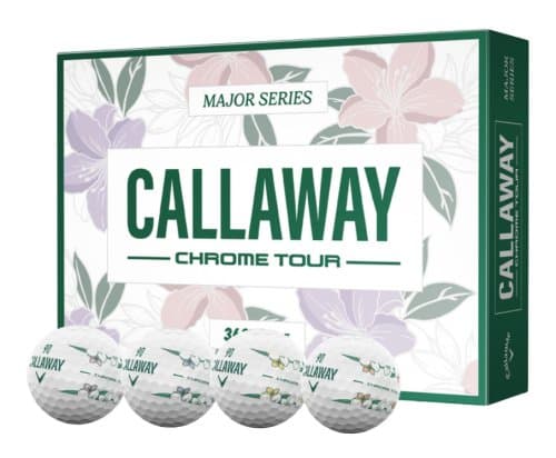 Callaway Limited Edition Chrome Tour Major Series: April Major Golf Balls